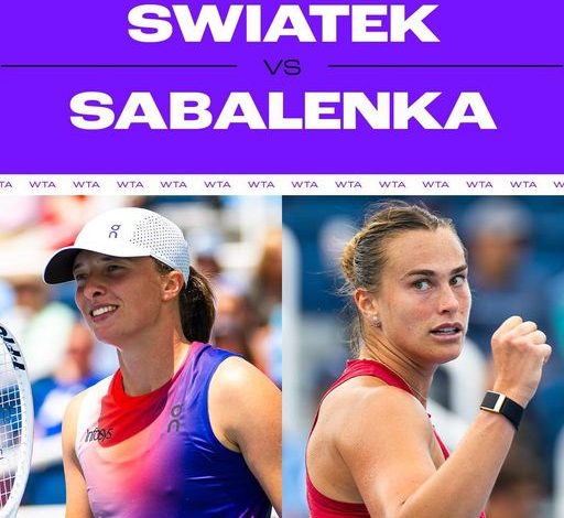 Iga Świątek VS Aryna Sabalenka