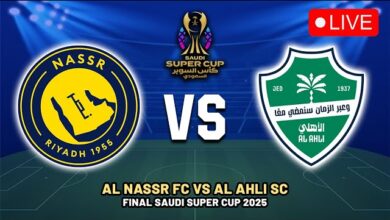 مباراة النصر والأهلي بث مباشر
