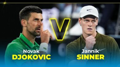 جوكوفيتش ضد سينر بث مباشر