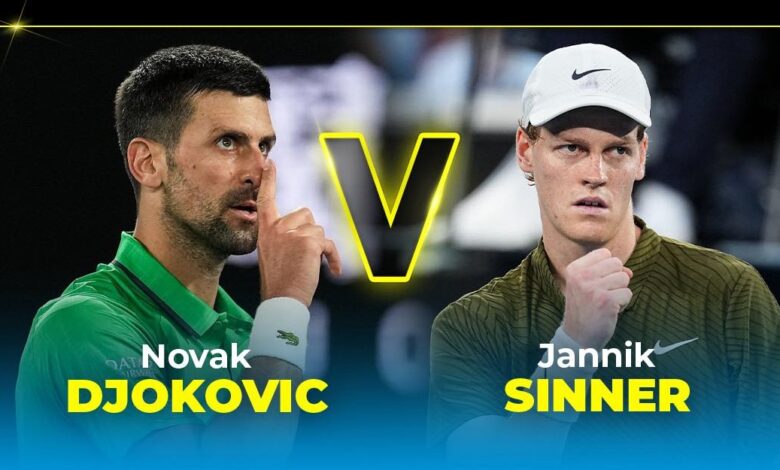 جوكوفيتش ضد سينر بث مباشر